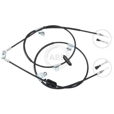 Última Versión Cable de accionamiento, freno de estacionamiento A.B.S. K17603